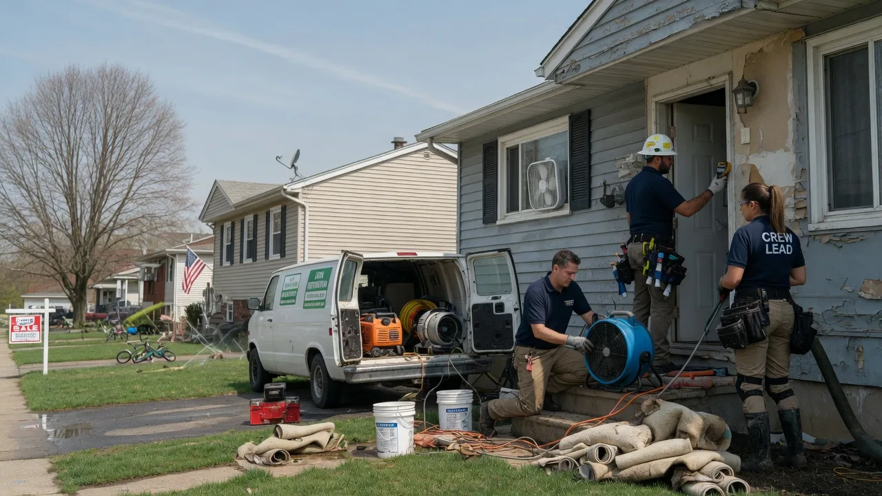 Flood Cleanup in New Pine Creek, OR near me